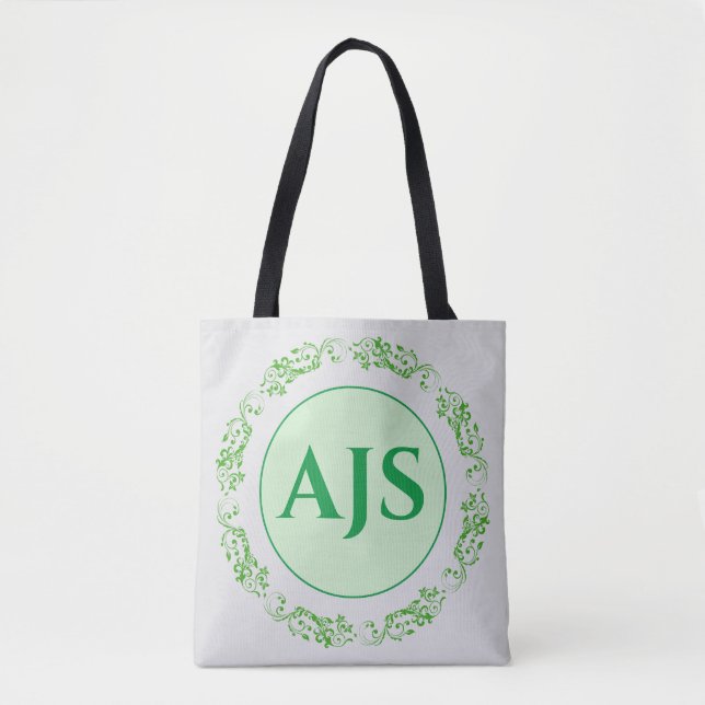 Tote Bag Conception monographique personnelle. (Devant)
