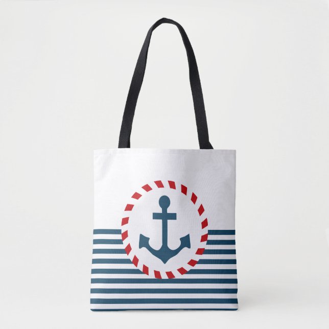 Tote Bag Conception nautique (Devant)