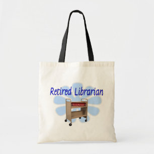 Tote Bag conception retirée de chariot de livre de