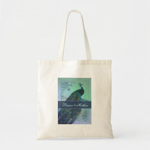Tote Bag Conception romantique vintage de paon