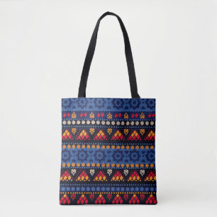 Tote Bag Conception Tribale : Motif multifonctionnel sans f