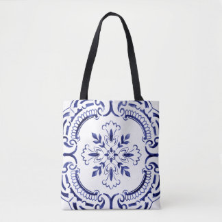 Tote Bag Conception unique de tuile portugaise