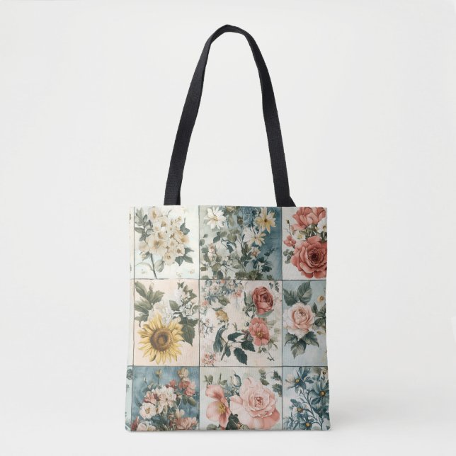 Tote Bag Conception vintage de l'appareillage (Devant)