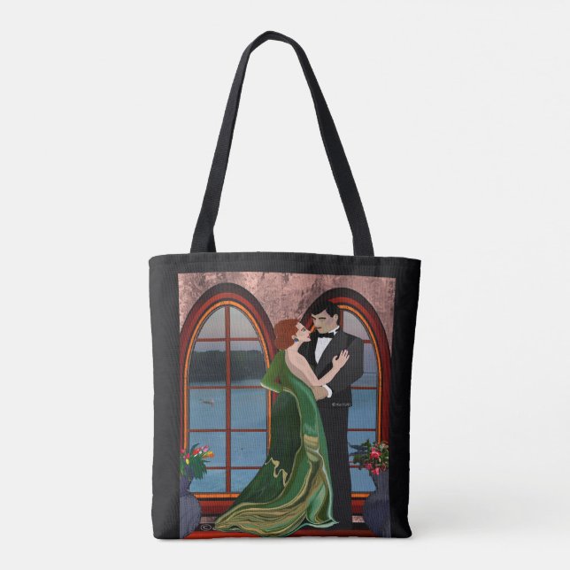 Tote Bag Conceptions créatives de LeeMariie jusqu'à l'aube (Dos)