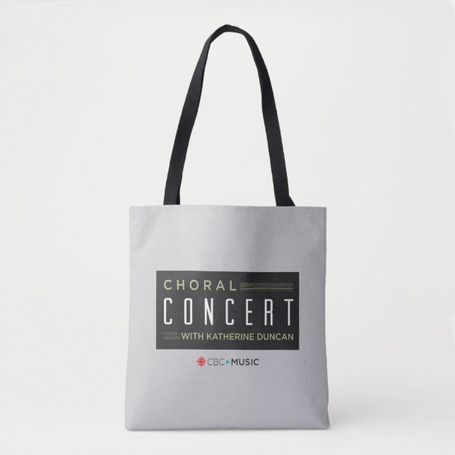 Tote Bag Concert choral CBC (Devant)