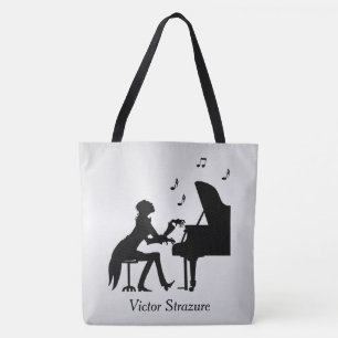 Tote Bag Concert Pianist Musique personnelle