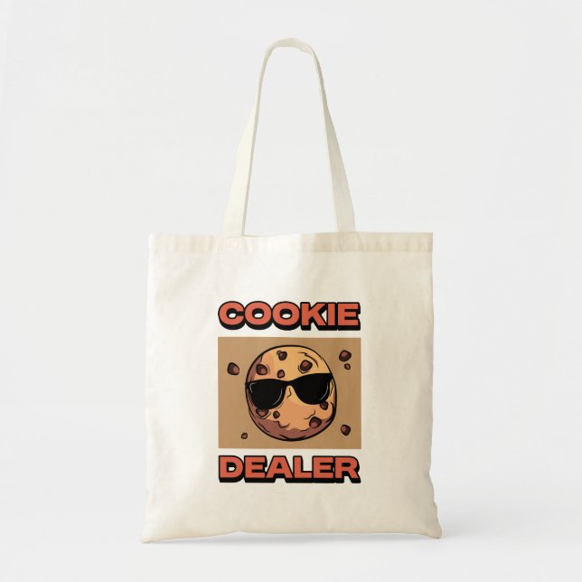 Tote Bag Concessionnaire de biscuits, Baking amusant pour l (Devant)