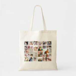 Tote Bag Concevez votre propre affiche de collage photo 30