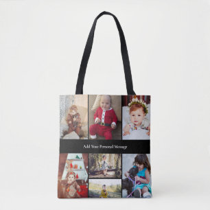Tote Bag Concevez votre propre collection de 7 photos