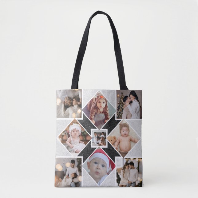 Tote Bag Concevez votre propre collection photo 9 (Devant)