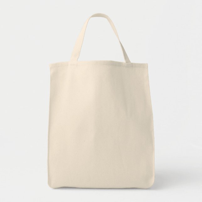 Tote Bag Concevez votre propre épicerie organique (Devant)