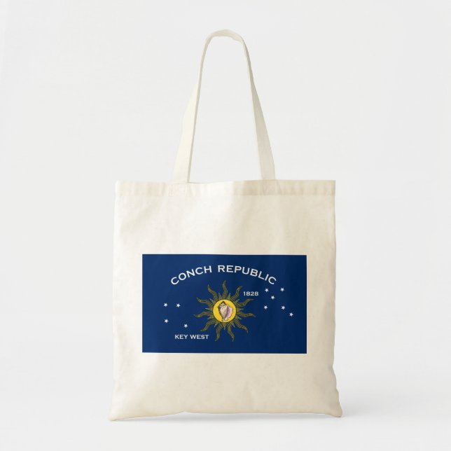 Tote Bag Conch Republic Flag (Devant)