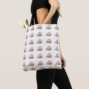 Tote Bag Conch Shell All Over Print Tote