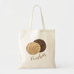 Tote Bag Conchas Pan mexicain Dulce Sweet Bread Panadería