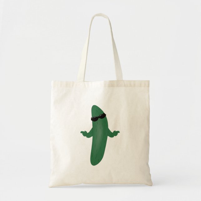 Tote Bag Concombre cool (Devant)