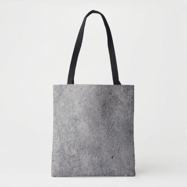 Tote Bag Concrete cement wall gray texture (Devant)