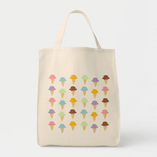 Tote Bag Cônes colorés de glace
