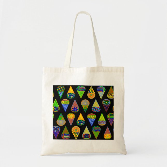 Tote Bag Cônes de glace Super Héros (Devant)