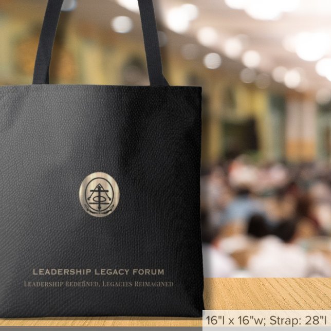 Tote Bag Conférence Customisée promotionnelle Fourre-tout (Corporate event essentials, customizable for any industry)