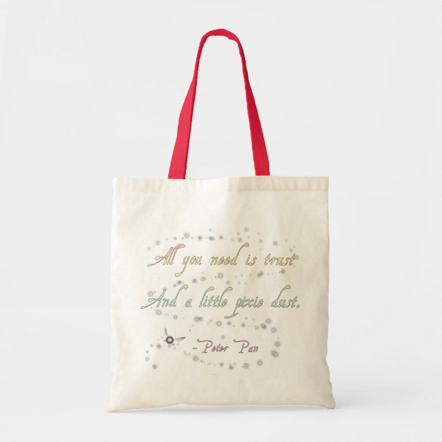 Tote Bag Confiance et budget Fourre-tout de la poussière de (Devant)