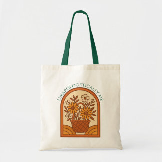 Tote Bag Confiance Florale Rétro - Moi sans excuses