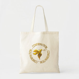 TOTE BAG CONFIRMATION D'OR ET ESPRIT SAINT