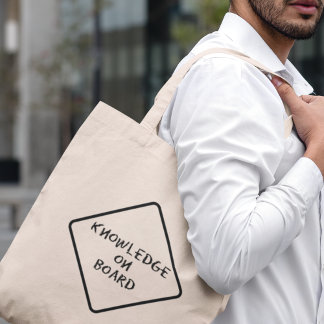Tote Bag Connaissances à bord Enseignants Enseignants Cadea