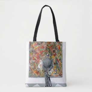 Tote Bag Connaisseur d'art par Norman Rockwell