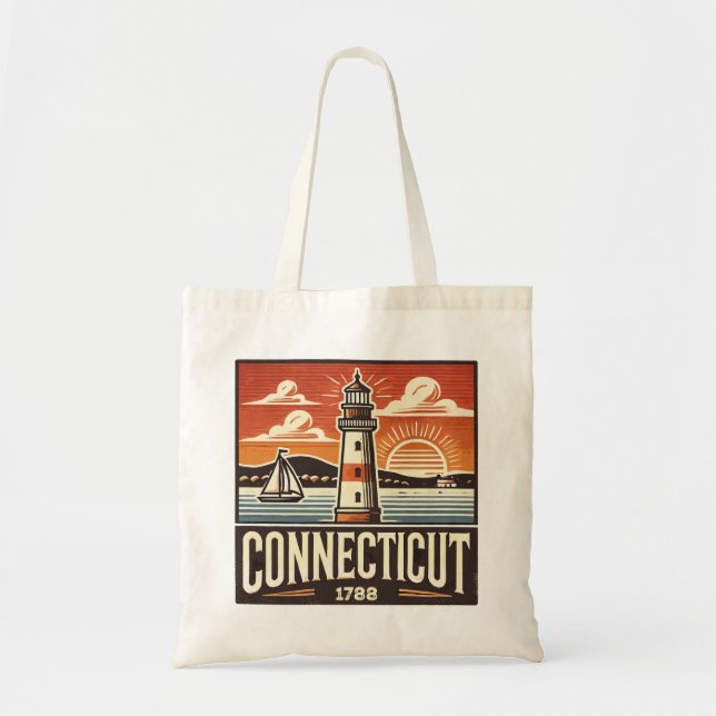 Tote Bag Connecticut (Devant)