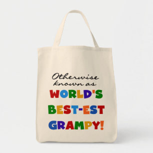 Tote Bag Connu par ailleurs comme le meilleur cadeau Grampy