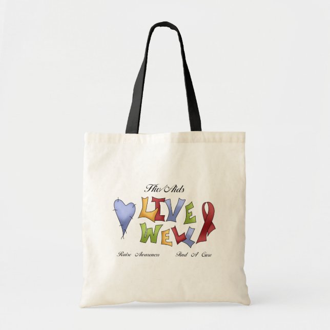 Tote Bag Conscience de HIV/SIDA (Devant)