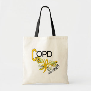 Tote Bag Conscience du papillon 3,1 de COPD