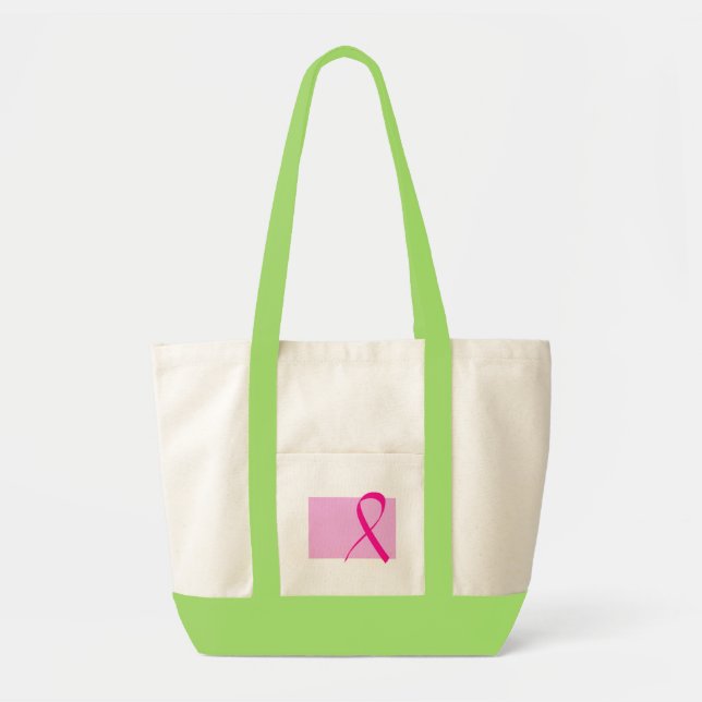 Tote Bag Conscience Fourre-tout de cancer du sein (Devant)