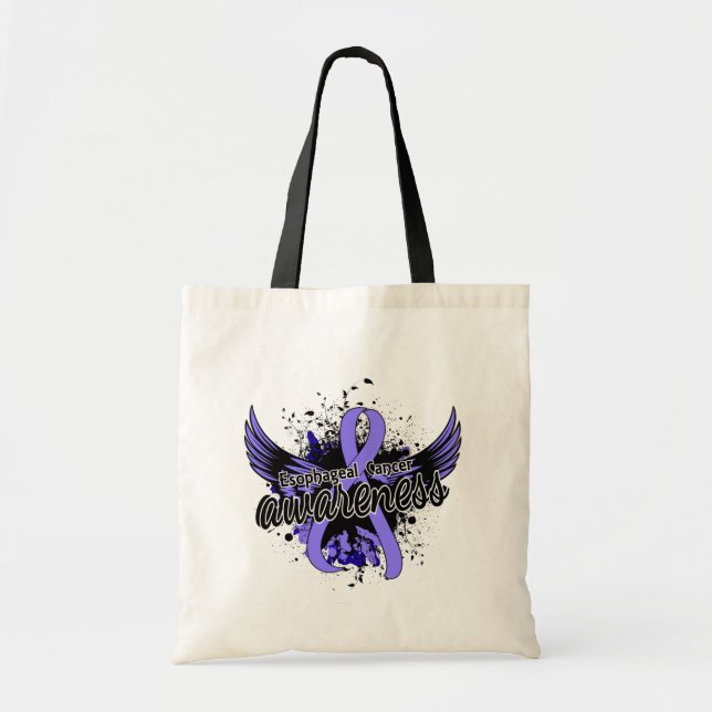 Tote Bag Conscience oesophagienne 16 de Cancer (Devant)