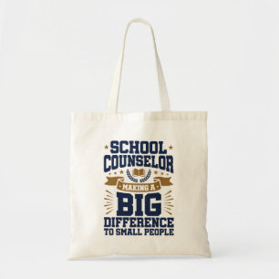 Tote Bag Conseil scolaire Faire une grande différence Petit