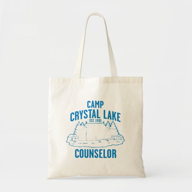 TOTE BAG CONSEILLER DE CAMP CRYSTAL LAKE (Devant)