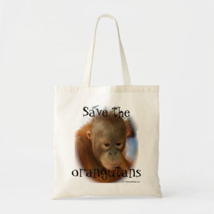 Tote Bag Conservation de faune d'orang-outan