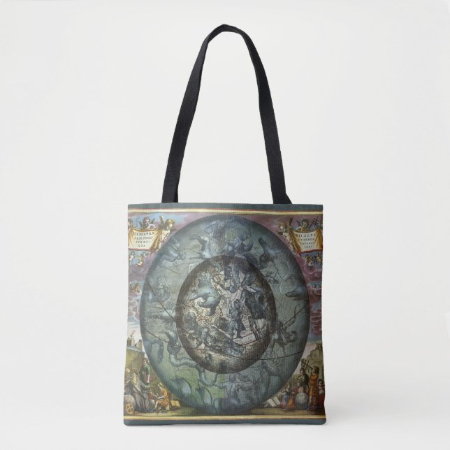 Tote Bag Constellation céleste de l'astronomie du nord vint (Devant)