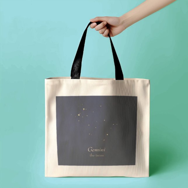 Tote Bag Constellation de Gemini (Créateur téléchargé)