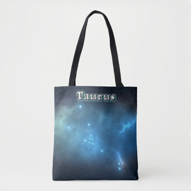 Tote Bag Constellation de Taureau (Devant)
