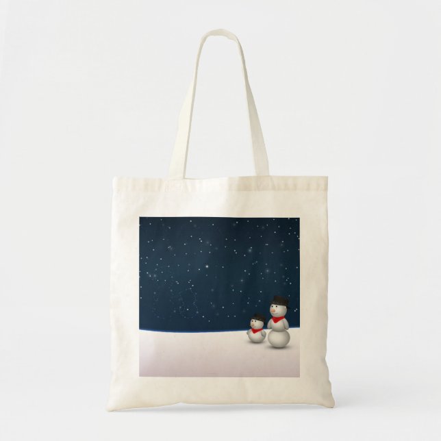 Tote Bag Constellation des motoneiges (Devant)
