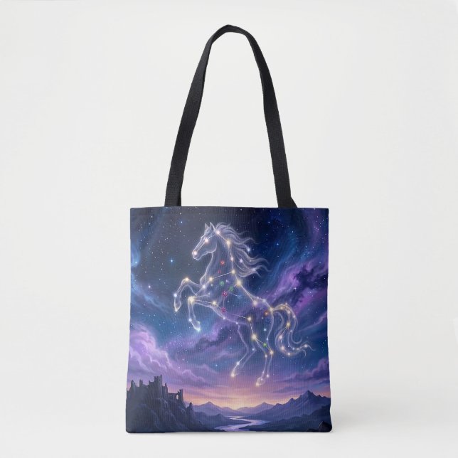 Tote Bag Constellation du Vaillant Cheval (Devant)