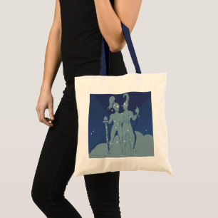 Tote Bag Constellation jumeaux Gemini Zodiaque vintage Astr