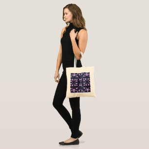 Tote Bag Constellation Primitive Abstraite Géométrique 