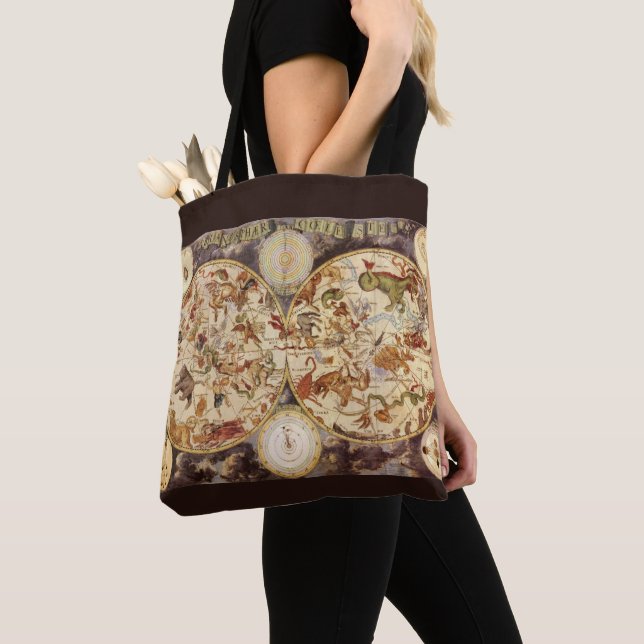 Tote Bag Constellations, Astronomie Ancienne, Frederik de W (De près)