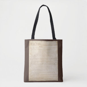 Tote Bag Constitution des États-Unis, Nous le Peuple