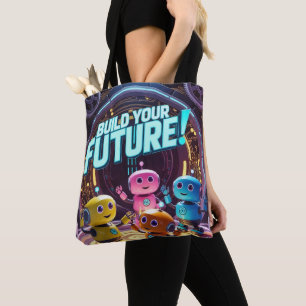 Tote Bag Construisez Votre Avenir avec des Enfants dans l'E
