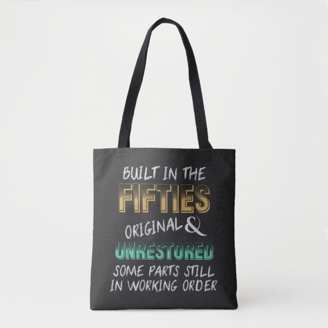 Tote Bag Construit dans les années cinquante (Devant)