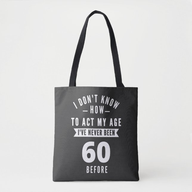 Tote Bag Construit Il Y A 60 Ans (Devant)