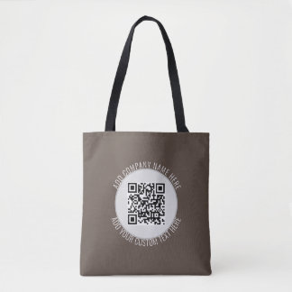 Tote Bag Contact Café moderne sans contact Scan Me Qr